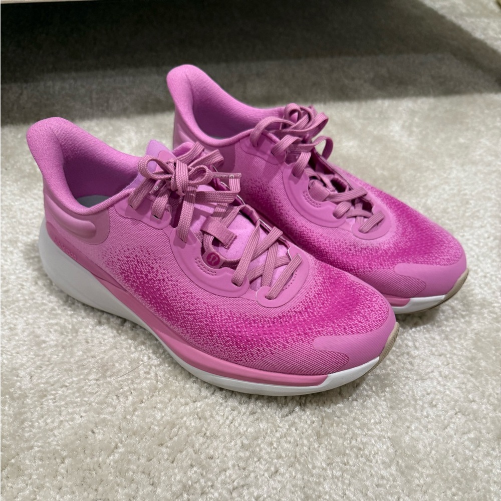 Lululemon Chargefeel 2 Low Dahlia Mauve Sneakers Size 8
